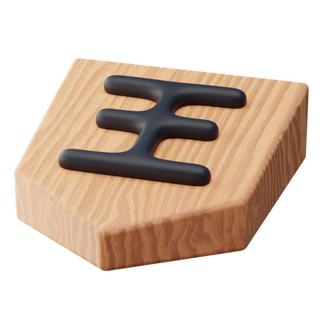 Shogi Piece  3D Icon