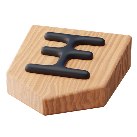 Shogi Piece  3D Icon