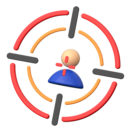 Shooting Game  3D Icon