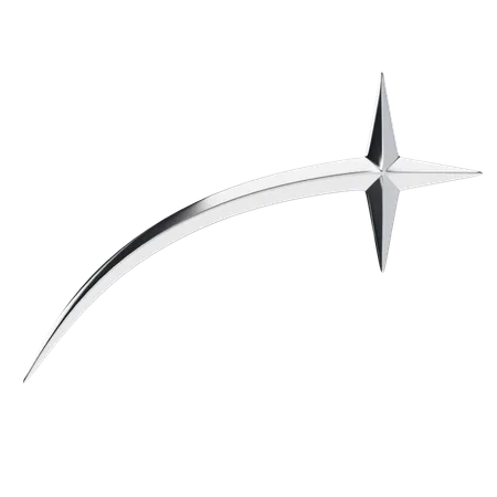 Shooting Star  3D Icon