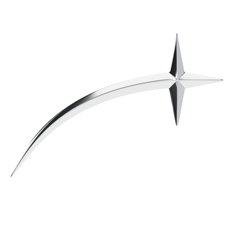 Shooting Star  3D Icon