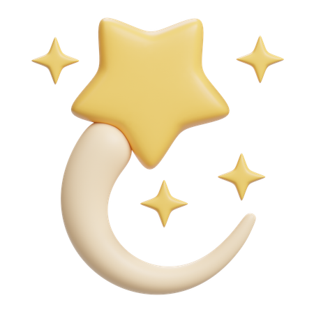 유성 주위를 돌다  3D Icon
