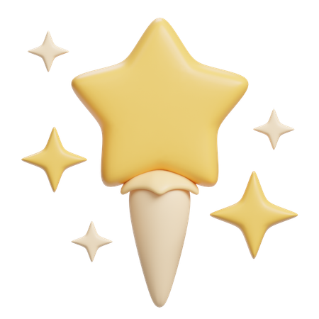 유성우  3D Icon