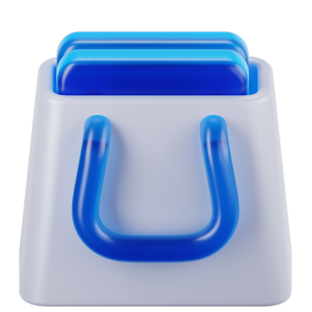 Shop  3D Icon