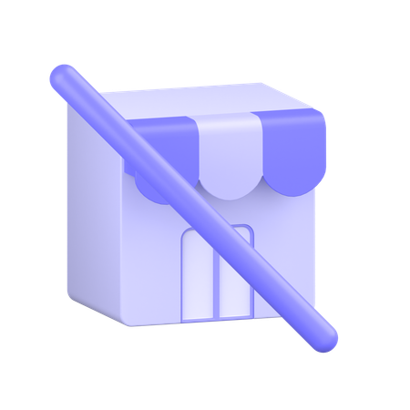 Shop  3D Icon