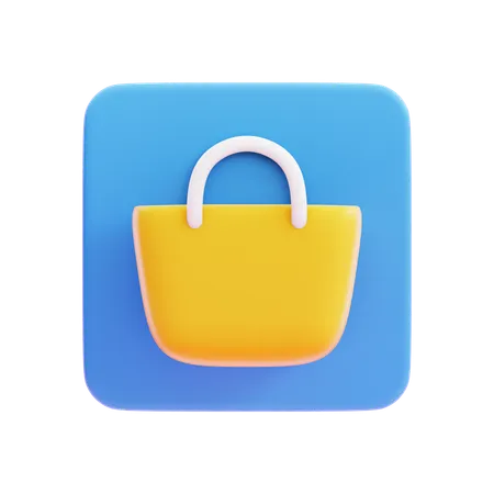 Shop  3D Icon