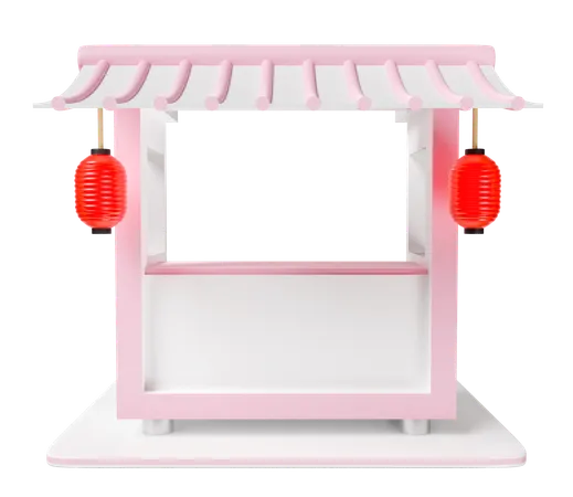 Shop  3D Icon