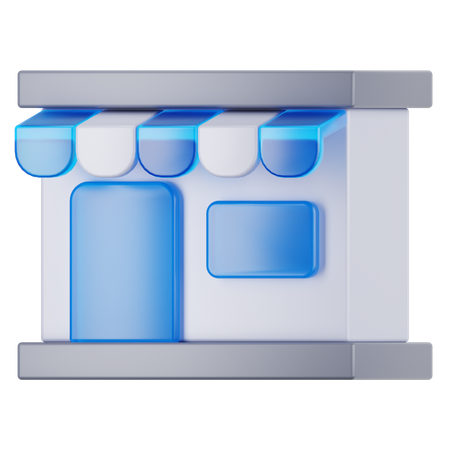 Shop 3D Icon