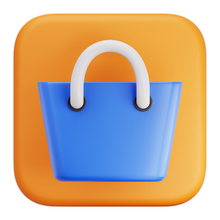 Shop 3D Icon