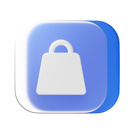 Shop 3D Icon