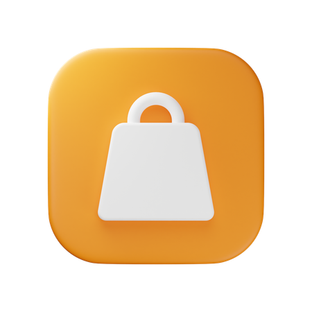 Shop 3D Icon