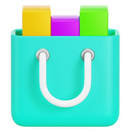 Shop 3D Icon