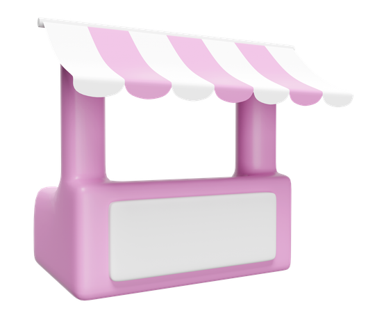 Shop 3D Icon