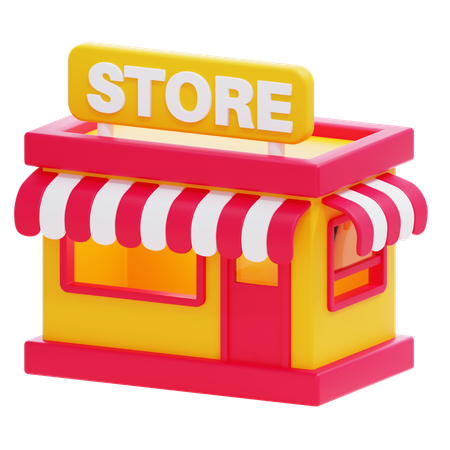 SHOP 3D Icon