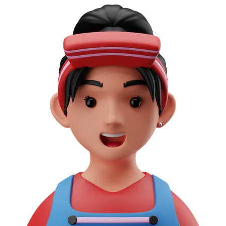 Shop Assistant  3D Icon