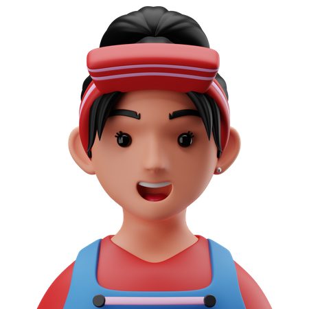 Shop Assistant  3D Icon