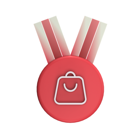 Shop Badge  3D Icon