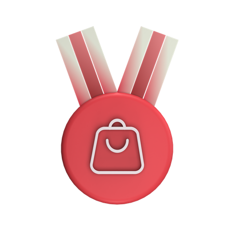 Shop Badge  3D Icon