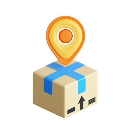 Shop Location  3D Icon