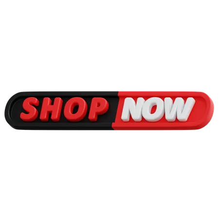 Shop Now  3D Icon