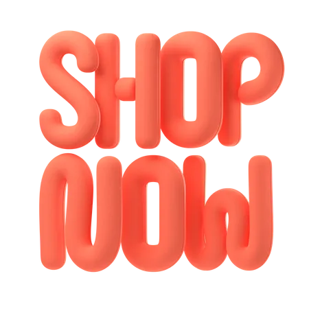 Shop now  3D Icon