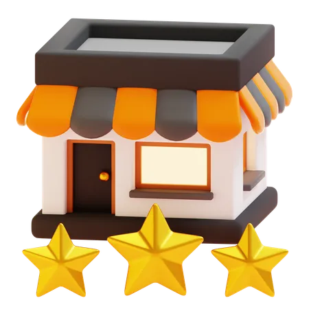 SHOP RATING  3D Icon