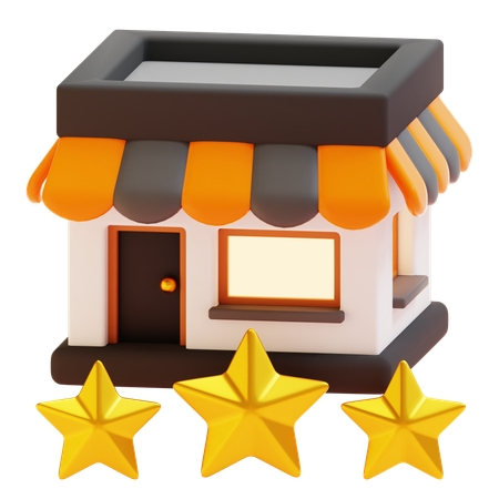 SHOP RATING  3D Icon