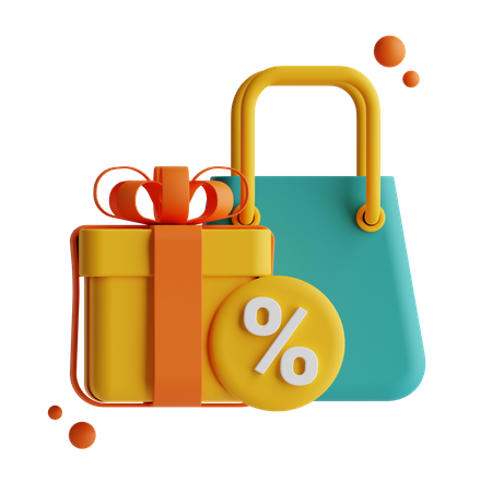 Shoping Bag  3D Icon