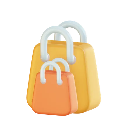 Shoping Bag 3D Icon