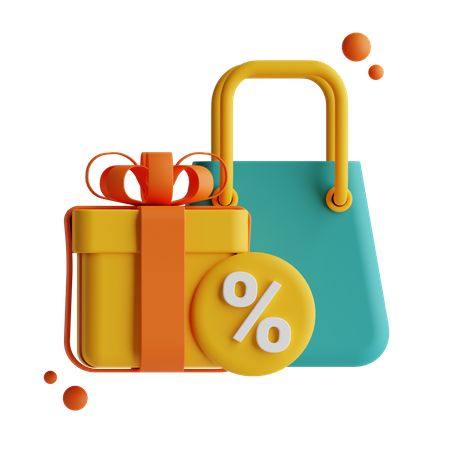 Shoping Bag  3D Icon