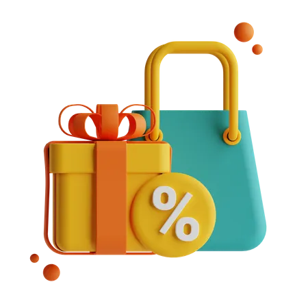 Shoping Bag  3D Icon
