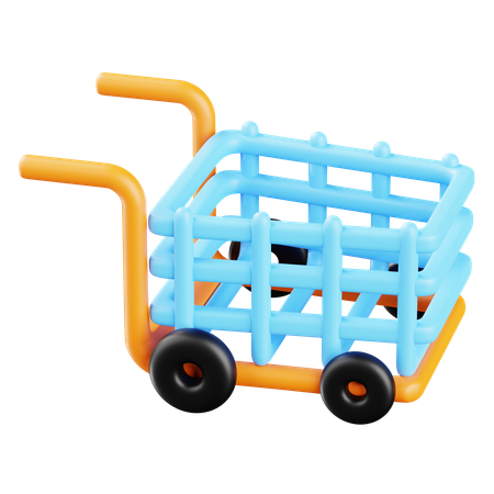 Shoping Cart  3D Icon