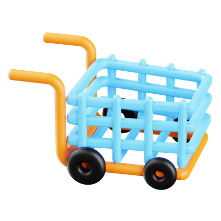 Shoping Cart  3D Icon
