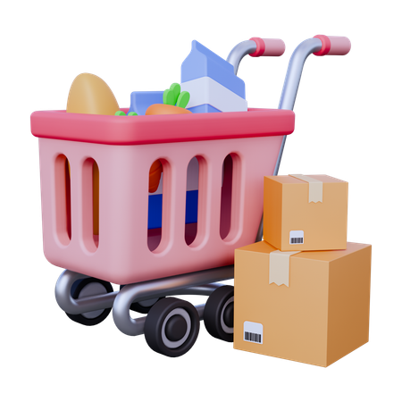 Shopping  3D Icon