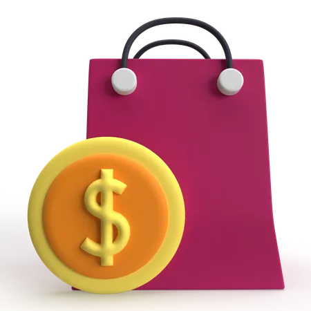 Shopping  3D Icon