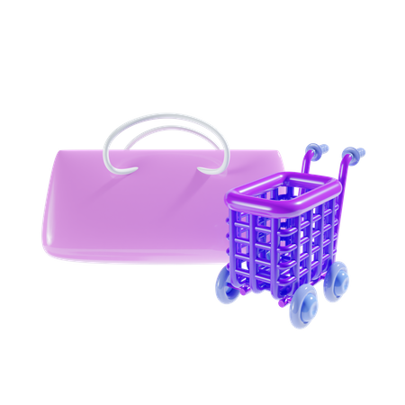 Shopping  3D Icon