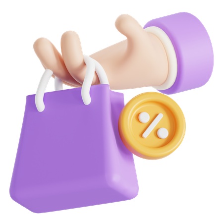 Shopping  3D Icon