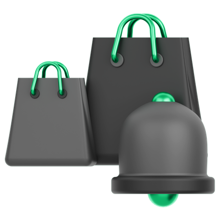 Shopping Alert  3D Icon
