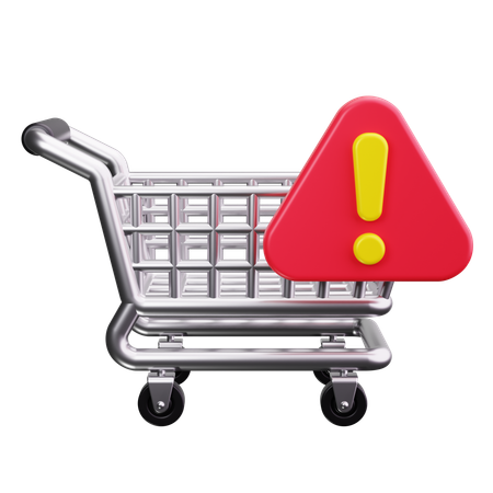 Shopping Alert  3D Icon