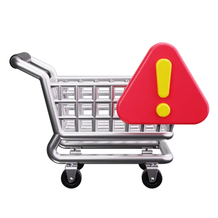 Shopping Alert  3D Icon