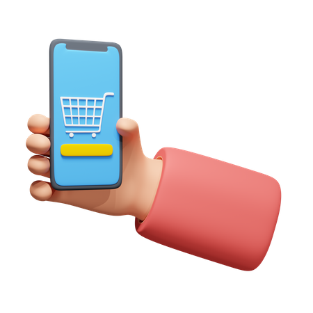 Shopping App  3D Icon