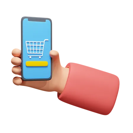 Shopping App  3D Icon