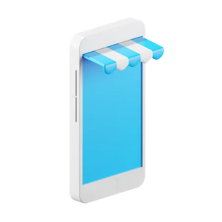 Shopping Application  3D Icon