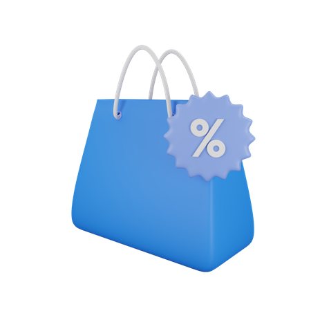 Faire des achats avec réduction  3D Icon