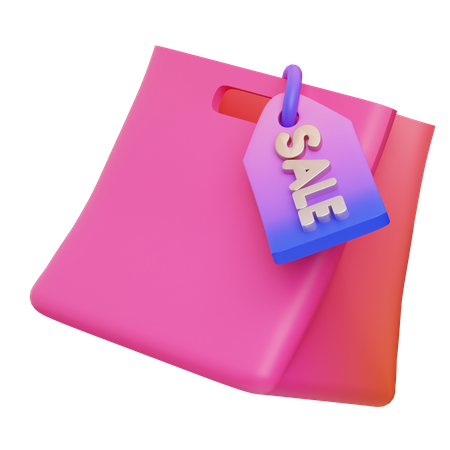 Shopping bag  3D Icon
