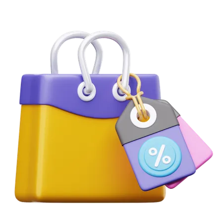 Shopping Bag  3D Icon