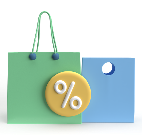 Shopping Bag  3D Icon