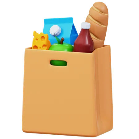 Shopping bag  3D Icon