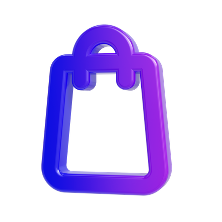 Shopping bag  3D Icon