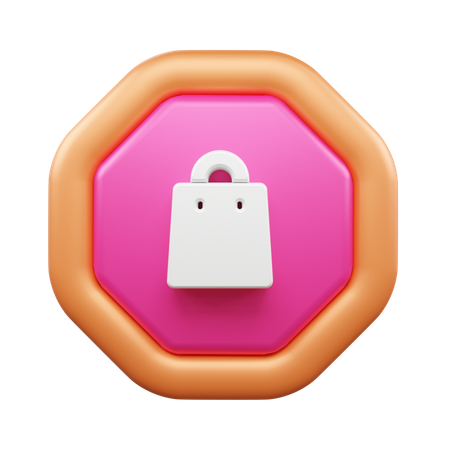 Shopping Bag  3D Icon